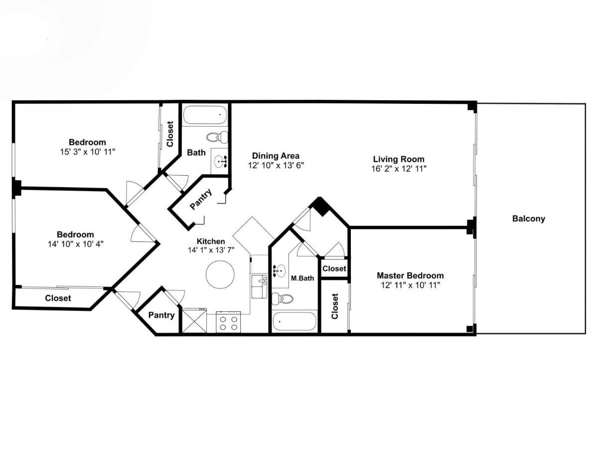 Bluw403 Appartement Orange Beach Buitenkant foto