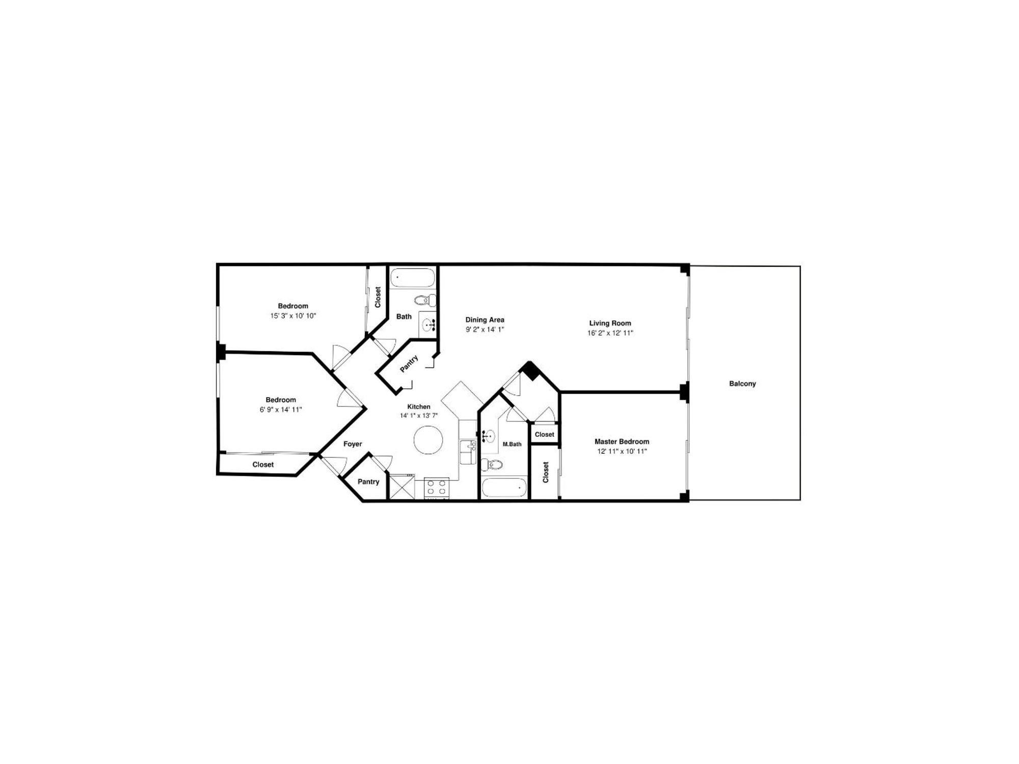 Bluw403 Appartement Orange Beach Buitenkant foto